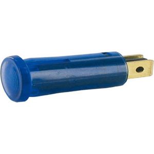 Controle lamp blauw 12 Volt