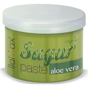 ItalWax Suikerpasta met Aloë Vera 500ml - Natuurlijke Wax voor Pijnloze Ontharing