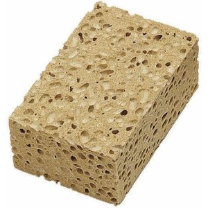 Azella 75 spons voor zwaar werk per pak à 5 stuks, 146x96x60 mm bruin