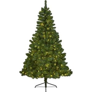 Kunst kerstboom Imperial Pine met verlichting 120 cm