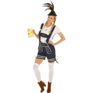 dressforfun - vrouwenkostuum traditionele set Zillertal L - verkleedkleding kostuum halloween verkleden feestkleding carnavalskleding carnaval feestkledij partykleding - 301082