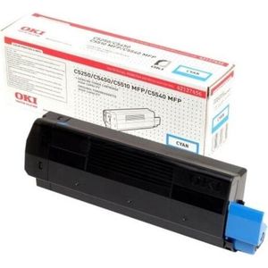 Oki C5250 - Tonercartridge Cyaan - Hoge capaciteit