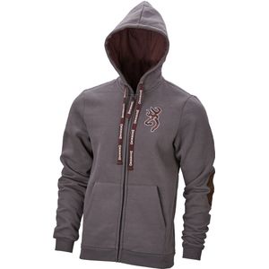 BROWNING Trui - Heren - Snapshot - Met warme pocket - Sweater, hoodie met capuchon - Voor jacht - Ashgrey - XL