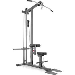 PH Fitness Multi Lat-Tower - Compact, Veelzijdig Krachtstation voor Thuis: Rug, Armen, Core Training - Geschikt voor Alle Halterschijven