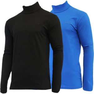 2-Pack Campri Skipully - Wintersportpully - Heren - Black/Cobalt Blue (478) - maat M