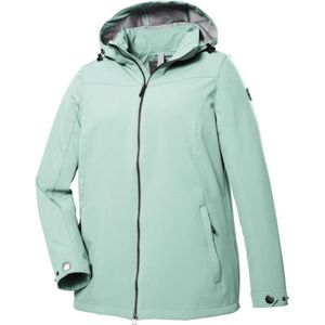 STOY dames jas - softshell dames zomerjas - 41401 - turquoise - maat 46