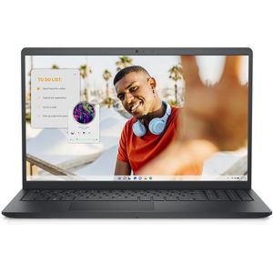 DELL Inspiron 3535 AMD Ryzen™ 5 7530U Laptop 39,6 cm (15.6"") Full HD 16 GB DDR4-SDRAM 512 GB SSD Wi-Fi 5 (802.11ac) Windows 11 Pro Belgisch Zwart