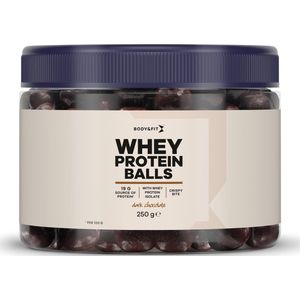 Body & Fit Whey Protein Balls - Eiwitrijke Snack - 250 gram - Pure Chocolate Smaak - 1 Pot