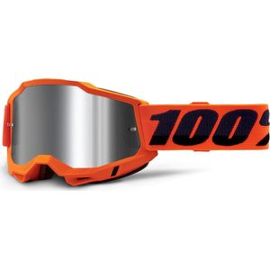 100% Accuri 2 - Motocross Enduro Crossbril BMX MTB Bril met Spiegel Lens - Oranje