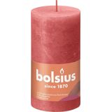 Bolsius Stompkaars Blossom Pink Ø68 mm - Hoogte 13 cm - Roze - 60 branduren