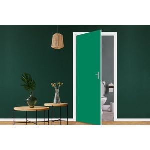 Deursticker Groen - Bos - Kleuren - 80x205 cm - Deurposter