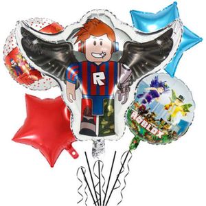 Roblox ballon set - 54x52cm - Folie Ballon - Roblox - Game - Gaming - Themafeest - Verjaardag - Ballonnen - Versiering - Helium ballon