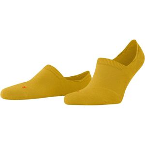 FALKE Cool Kick onzichtbar eenkleurig functioneel materiaal footies unisex geel - maat 44-45