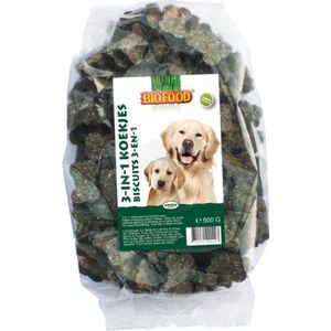 BF Petfood 3-in-1 Hondenmineralenkoekjes - 12 x 500 gr - Voordeelverpakking