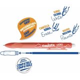 Pen Carioca Oops Rood 0,7 mm (12 Stuks)