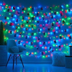 Voor haar - Voor hem - Cadeau - Huis - Decoratie - Modern - LED strip - Vrouwendag - Verrassing - Verlichting - Woonkamer - Slaapkamer - Kinderkamer - 10M Foto Clip - Usb Batterij