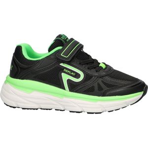 Replay Christal jongens sneaker - Zwart - Maat 31