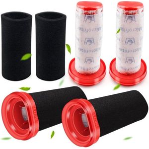 4 Stks Flexxo Draadloze Stofzuiger Motor Bescherming Filter - Bosch 25.2V/21.6V 12026520