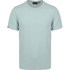 Superdry Slub T-Shirt Melange Lichtblauw - Maat M - Heren