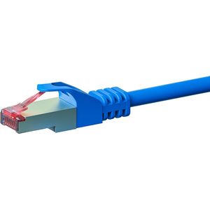 Danicom CAT6 S/FTP (PIMF) patchkabel - 1 meter blauw - netwerkkabel - internetkabel - UTP kabel - RJ45 - 1000 mbit/s