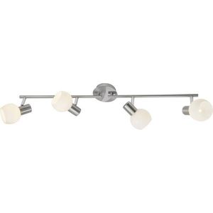 Brilliant Tiara Oppervlak-spotverlichting Chroom, Nikkel, Wit E14 40 W