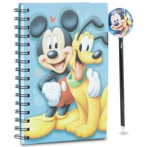 Karactermania Mickey Mouse - Mickey & Pluto Notebook - Multicolours
