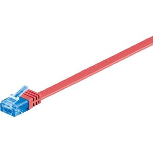 Wentronic CAT6A Netwerkkabel - RJ45 - Rood - 3 m