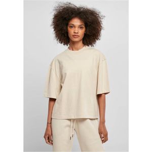 Urban Classics - Organic Oversized Dames T-shirt - 3XL - Groen