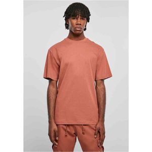 Urban Classics - Tall Heren T-shirt - M - Oranje