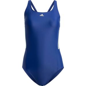 adidas Performance Mid 3-Stripes Badpak - Dames - Blauw- 38