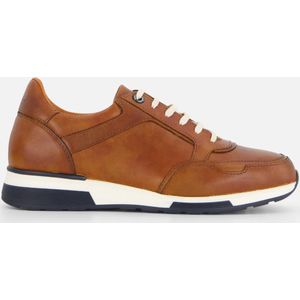 Van Lier Positano Sneakers cognac Nubuck - Maat 42