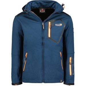 Geographical Norway Softshell Jas Heren Blauw Tanada - S