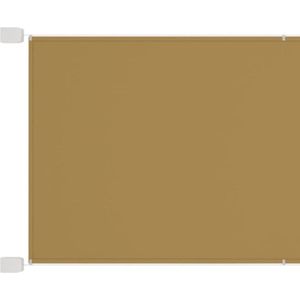 vidaXL - Luifel - verticaal - 60x1200 - cm - oxford - stof - beige
