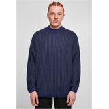 Urban Classics - Oversized Two Tone Sweater/trui - L - Donkerblauw