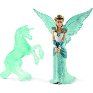 Schleich bayala - MOVIE Eyela met eenhoorn ijssculptuur - Speelfiguur - Kinderspeelgoed voor Jongens en Meisjes - 5 tot 12 jaar