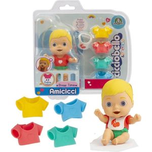 Cicciobello Amicicci Blister Dress Time - Wiebel poppetje met extra kleding