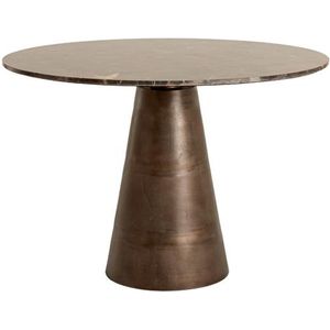 Light & Living Ronde Eettafel Ynez - Marmer - 100cm