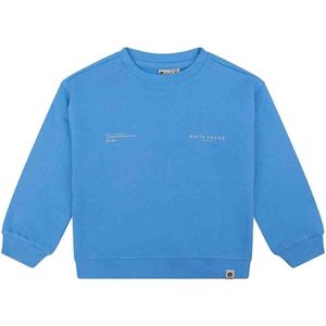 DAILY7 Sweater Oversized Dly7 Truien & Vesten Jongens - Sweater - Hoodie - Vest- Blauw - Maat 98
