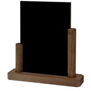 Krijt-tafelstandaard - A5 - type 3 - Dubbelzijdig beschrijfbaar - Beschrijfbaar vlak 15x21cm