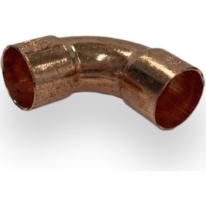 Bocht roodkoper 15 x 15 mm 90