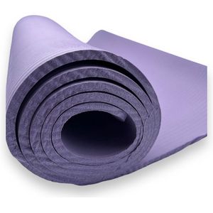Padisport yoga mat paars - fitness mat extra dik - yoga mat extra dik - pilates mat - dikke yogamat - yoga mat anti slip - yoga matje - yoga mat dik - sport mat - sport matje fitness