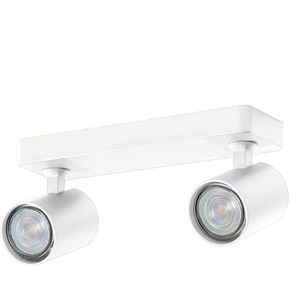 Plafondlamp Exo Spots 2 Wit Spotlight