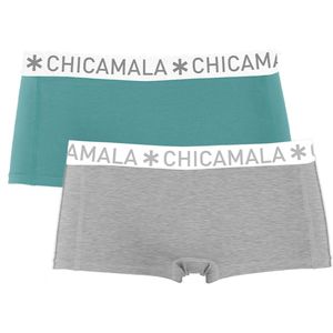 Chicamala Meisjes Boxershorts - 2 Pack - Maat 110/116 - Meisjes Onderbroeken