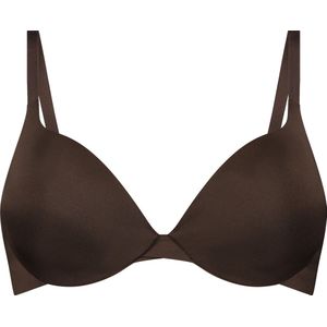 Hunkemöller Dames Lingerie Voorgevormde push-up beugel bh Smooth - Bruin - maat C90