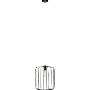 BRILLIANT lamp Flavian hanglamp 32cm zwart mat | 1x A60, E27, 60W, geschikt voor standaardlampen (niet inbegrepen) | Schaal A ++ tot E | Geschikt voor LED-lampen
