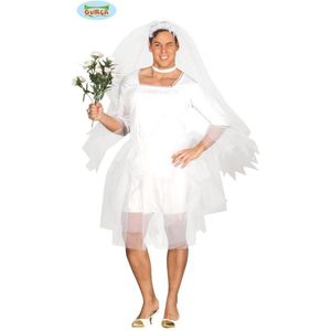 Fiestas Guirca - Volwassenkostuum Bruid man M (48-50)