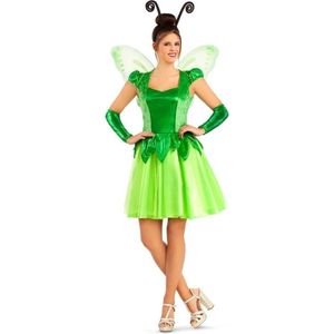 Groene Feeën Kostuum Vlinder - Maat S