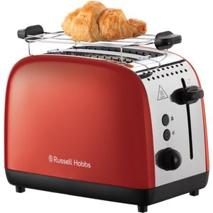 Russell Hobbs Colours Plus Broodrooster - Rood - 26554-56