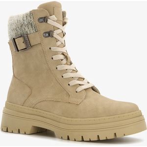 Blue Box dames boots beige - Maat 40 - Uitneembare zool