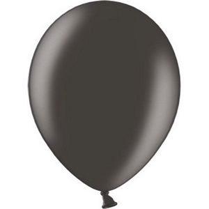 Belbal 12 Inch Metalen Zwarte Ballonnen (Pakket van 100) (Zwart)